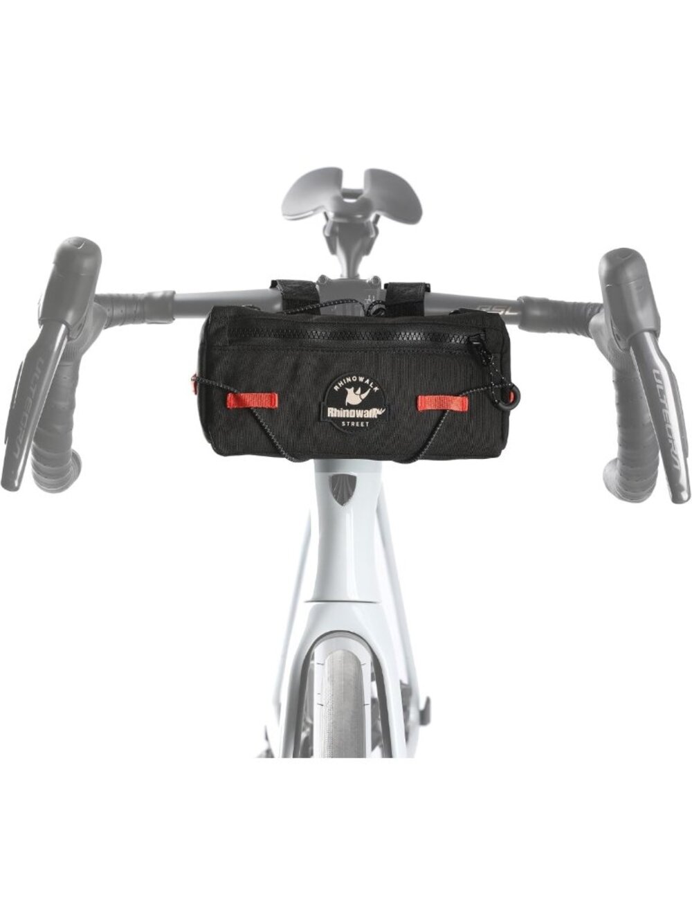 Compact Bike Handlebar Bag with Shoulder Strap - Perfect for Urban Cycling